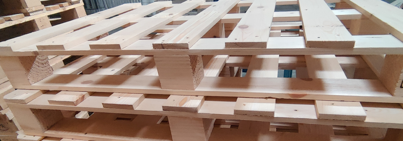ISPM-15 heat treated and EPAL standard industrial wooden pallets