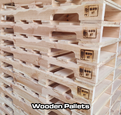 Warehouse storage of pallets